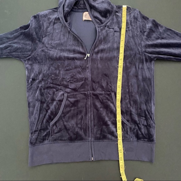 Juicy Couture 'Soooo Juicy' Velour Tracksuit Track Suit (Jacket ONLY) 2000s - Picture 4 of 6